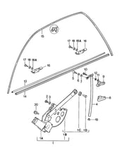 Load image into Gallery viewer, Porsche 928 window glass stop 928.537.085.03
