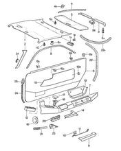 Load image into Gallery viewer, #16 928 Door Panel Armrest Trim
