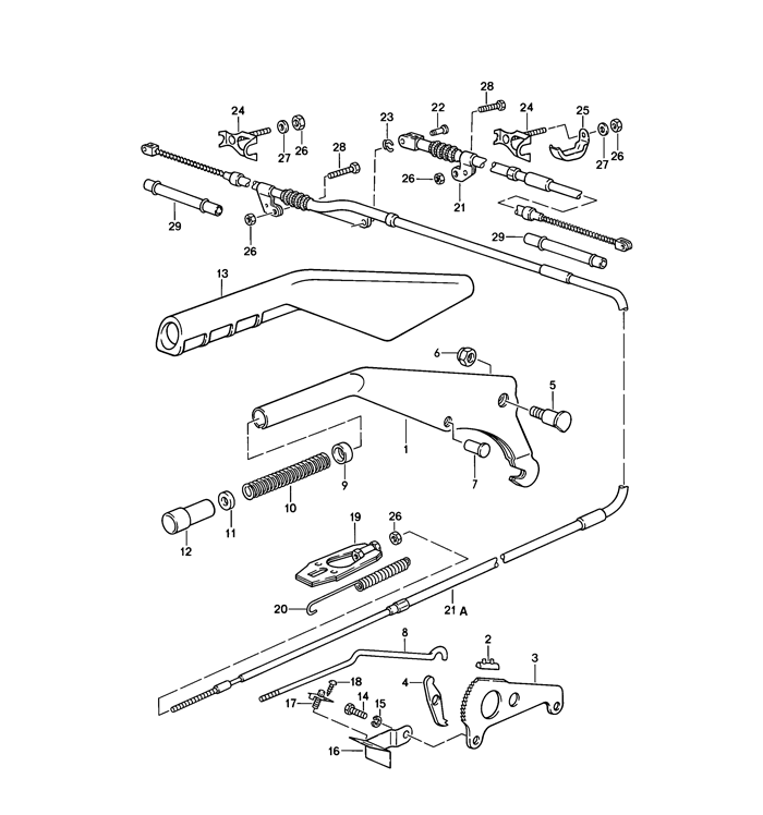 Actuator Handbrake Diagram