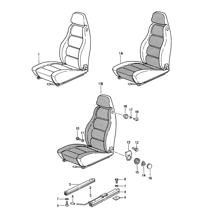 Front Seat 84 Diagram